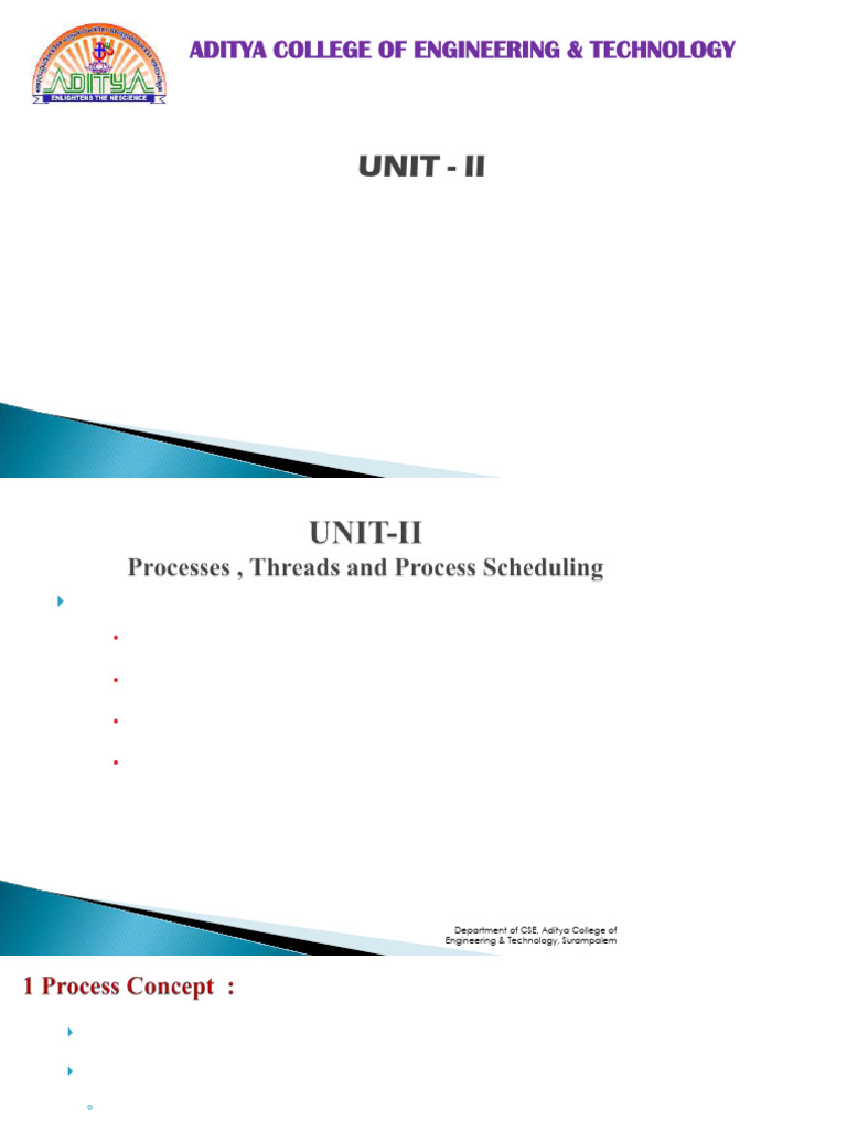 Understanding Process Management in OS | PDF | Thread (Computing ...