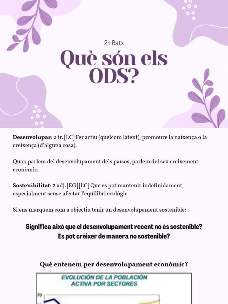 Què Són Els ODS | PDF