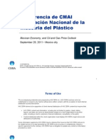 Conferencia de CMAI Asociación Nacional de La Industria Del Plástico