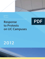Robinson Edley Report on Response to Protests on UC Campuses