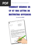 Mdele lettre de motivation et CV  Swap (Finance 