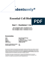 Essential Cell Biology Druk 3 9780815341307 Deel 1 H1 H4