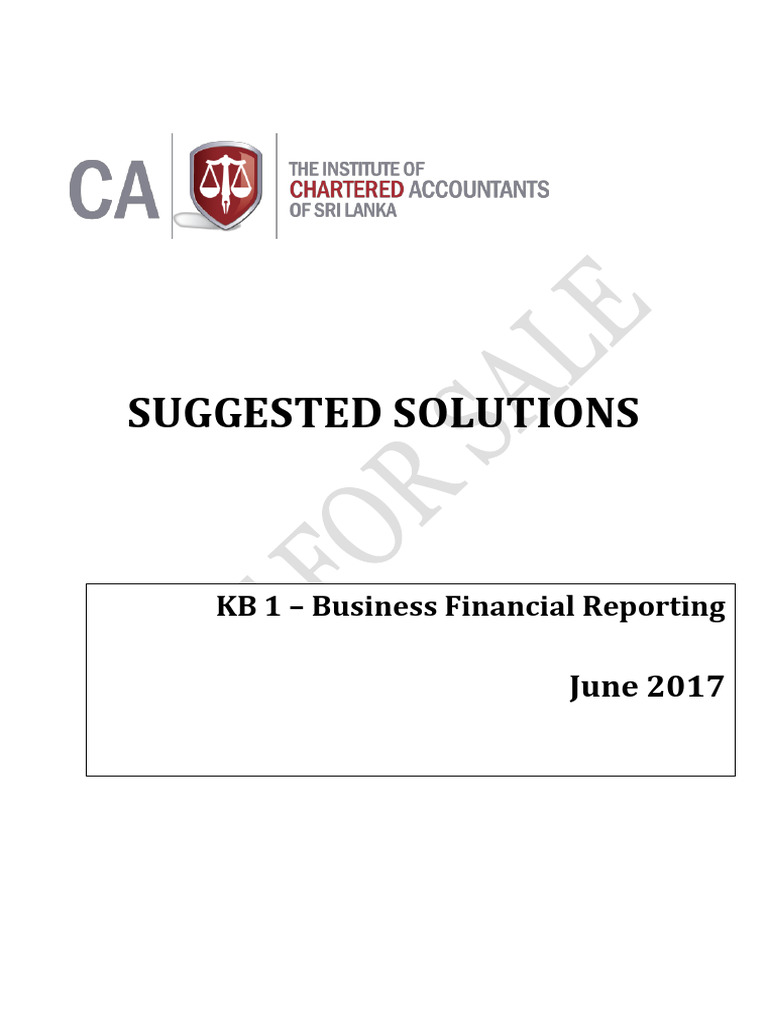 Financial Reporting Solutions Guide | PDF | Equity (Finance) | Fair Value