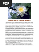 Permitale a Dios Ser La Fuente de Su Fortaleza