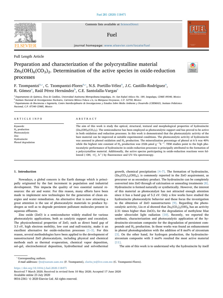 Preparation and Characterization of The Polycrystalline Material | PDF ...