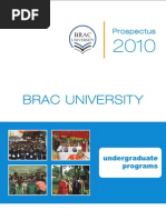 BRACU Undergraduate Prospectus 2010