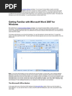 Practical Ms Word