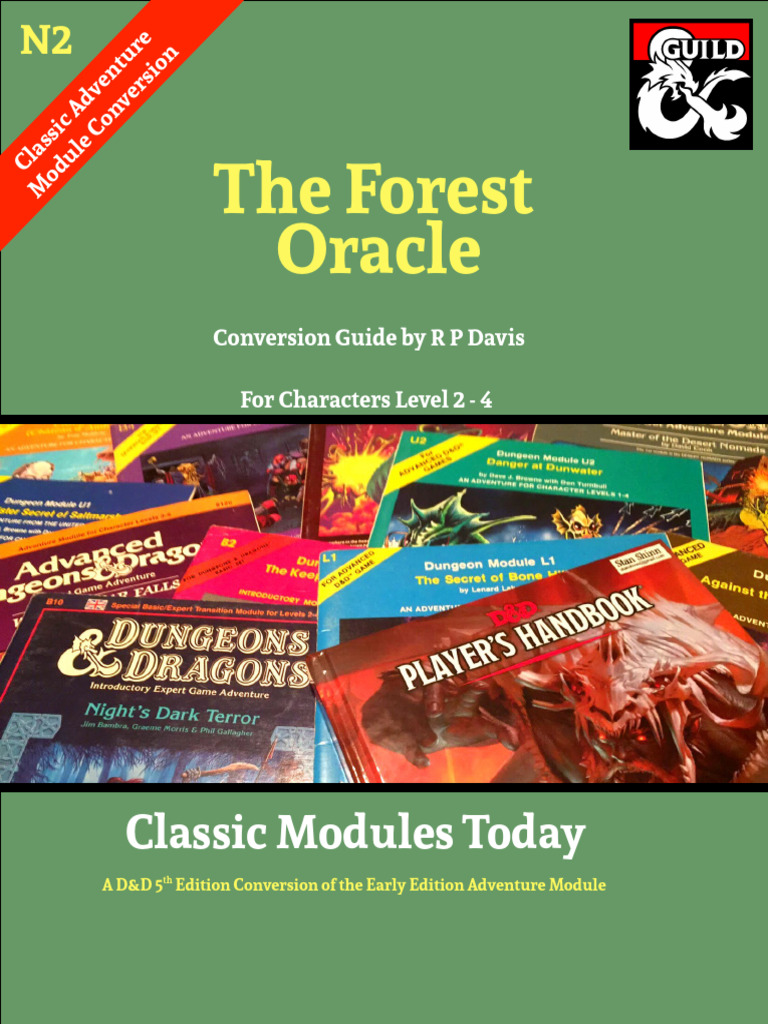 N2 The Forest Oracle Conversion Guide | PDF | Dungeons & Dragons ...