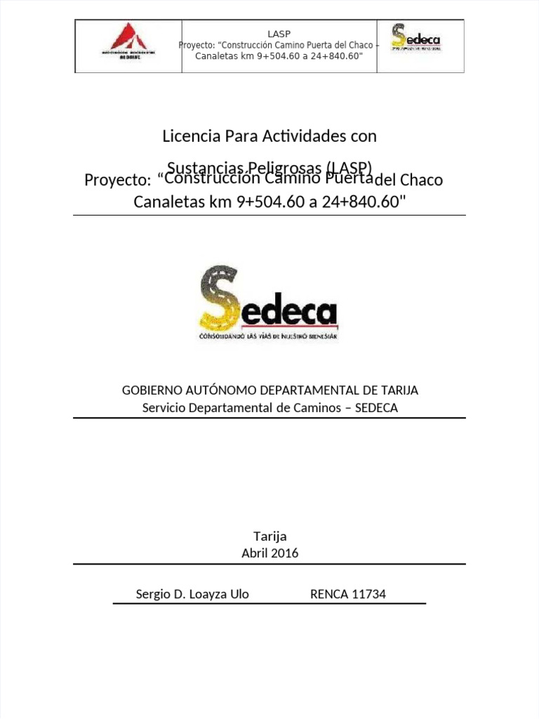 Lasp Word | PDF | Gasolina | Agua