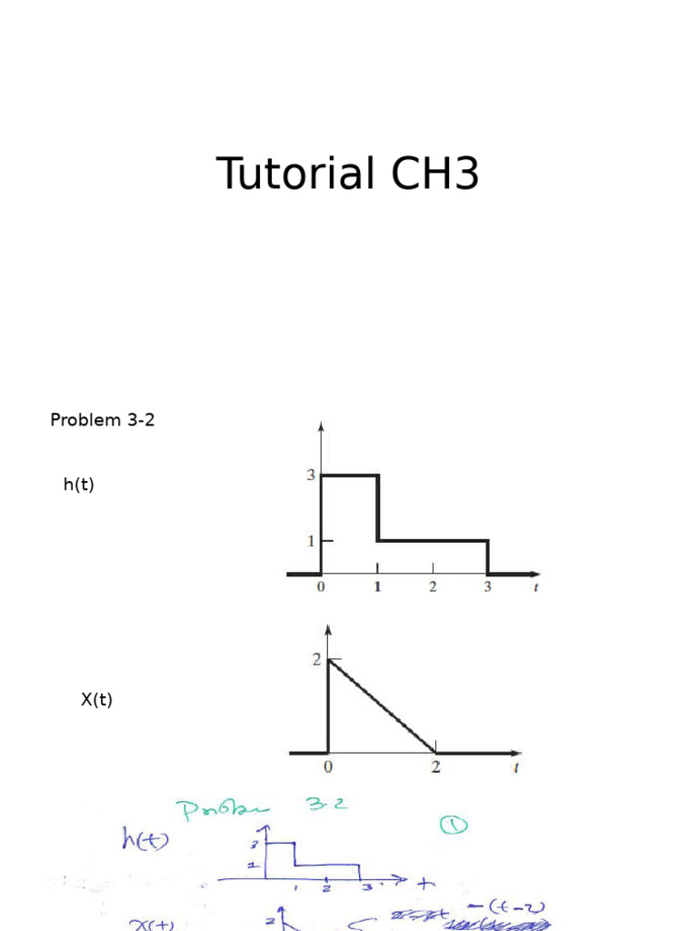 Tutorial Lecture CH3 | PDF