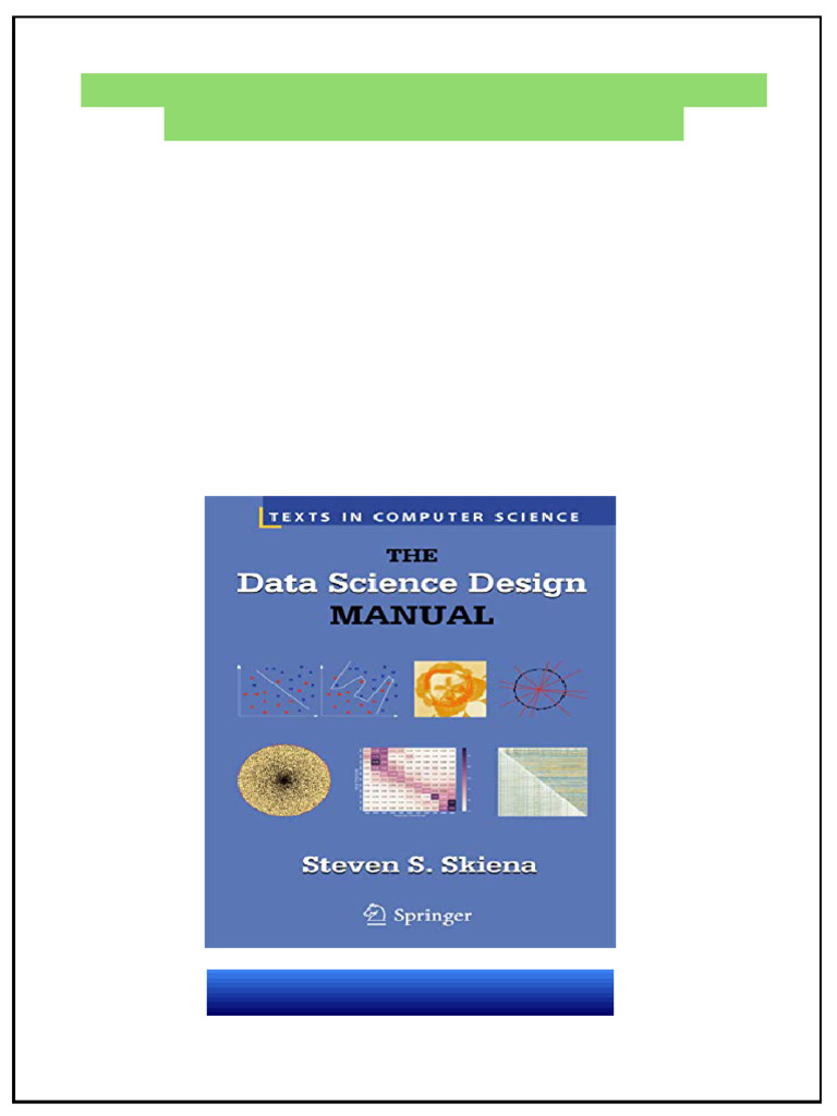 The Data Science Design Manual Texts in Computer Science Skiena ...