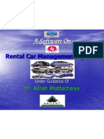 Rental Car Management System Software
