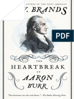 The Heartbreak of Aaron Burr by H.W. Brands (Excerpt)