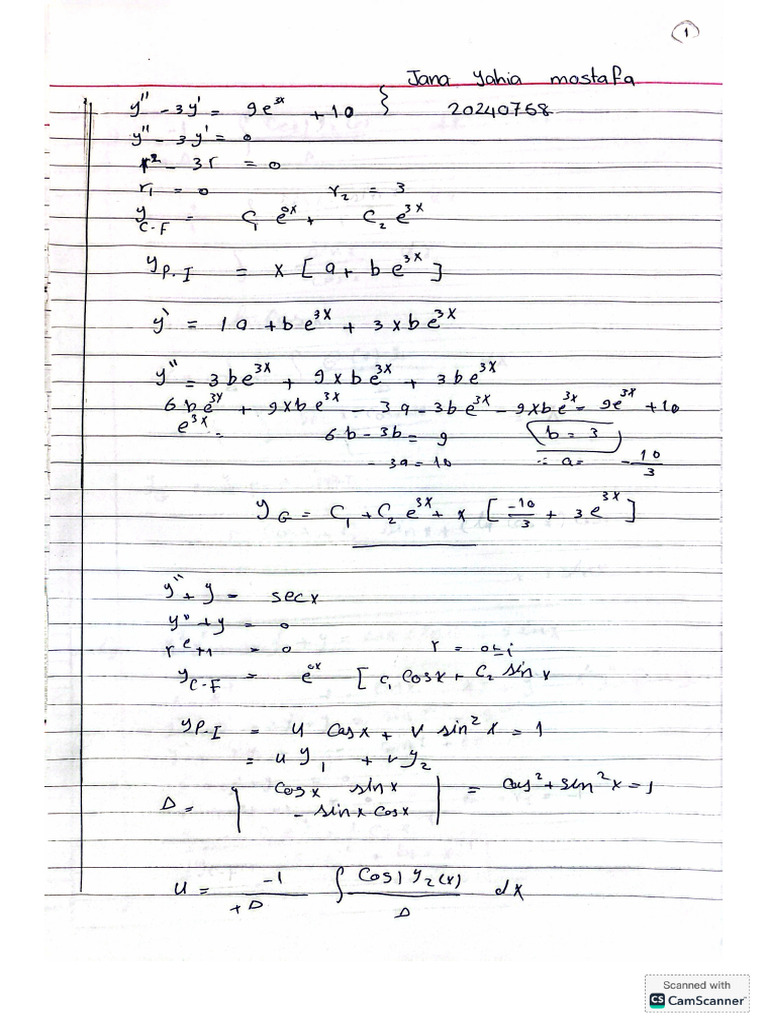 Math 2 Assignment 2 | PDF