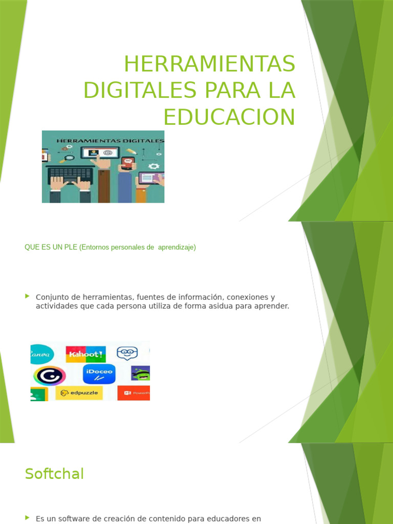 Herramientas Digitales para La Educacion | PDF