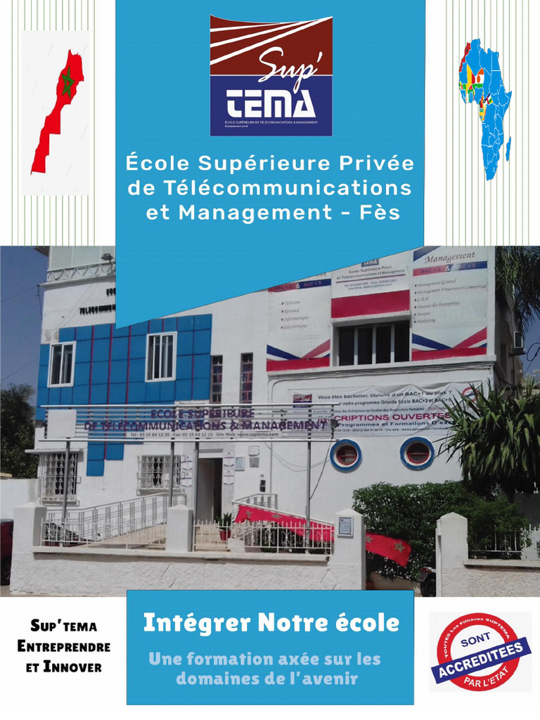 SUP'TEMA : Excellence en Télécoms et Management | PDF ...