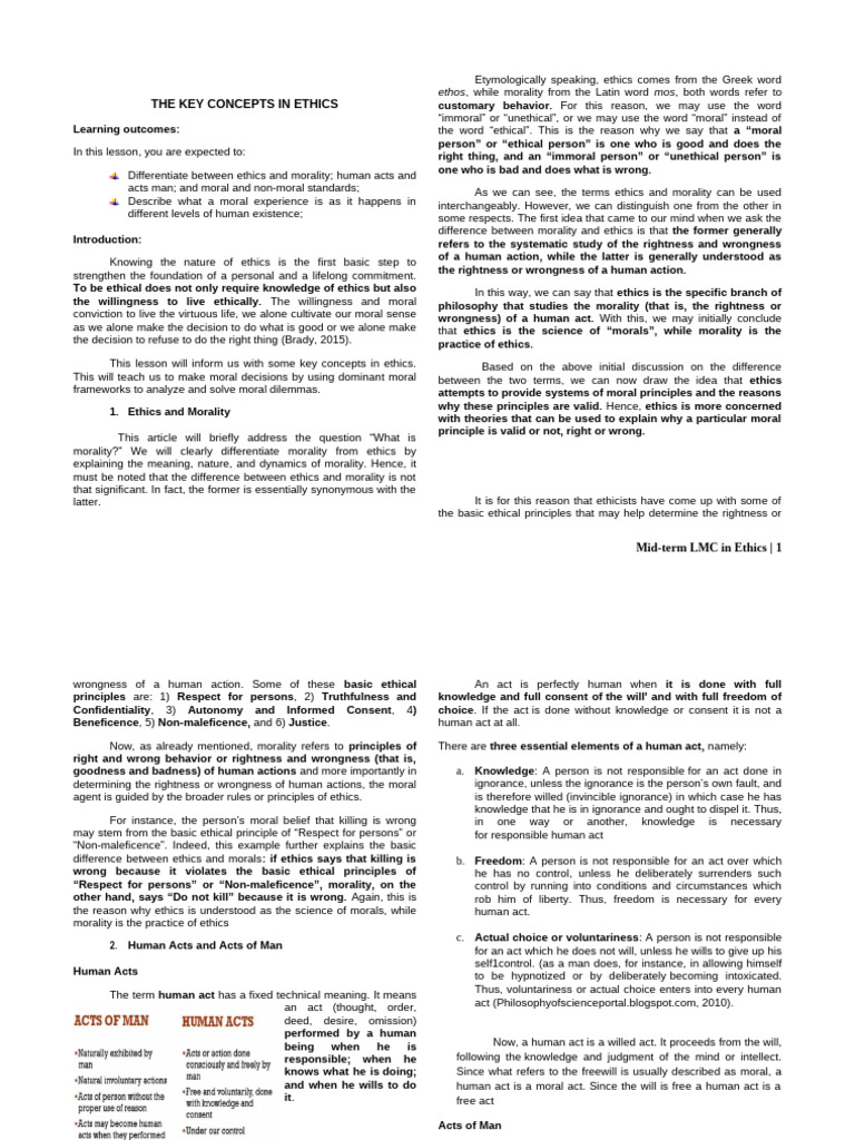 Lesson 4 | PDF | Morality | Value (Ethics)