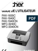 Fax Brother 1840c