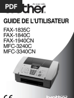 Fax Brother 1840c