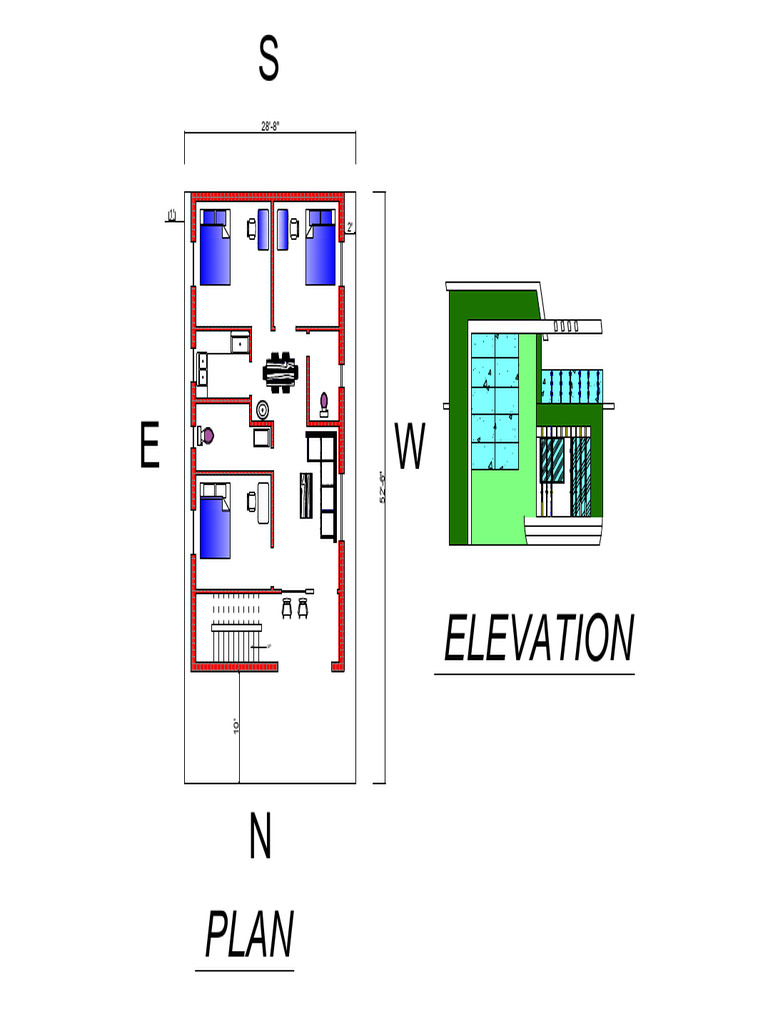 Site Plan and Elevation Details | PDF
