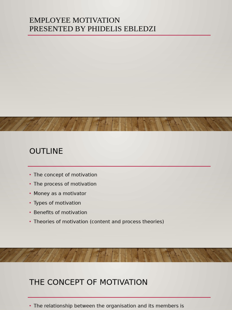 Employee Motivation and Teams | PDF | Motivational | Motivation