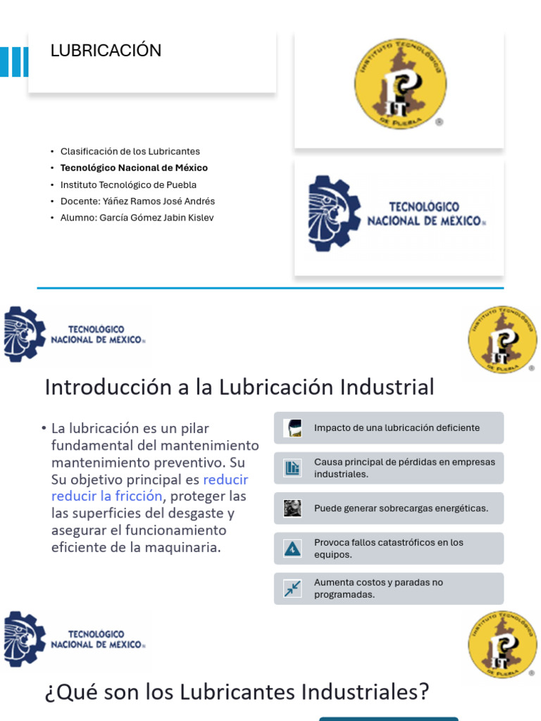 Lubricación Industrial: Eficiencia y Tipos | PDF | Lubricante | Corrosión