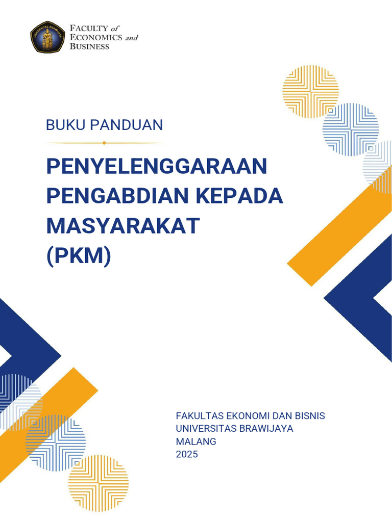Panduan Pelaksanaan PKM FEB UB 2025 | PDF