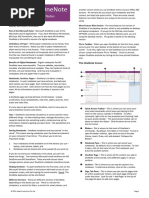 OneNote Basics and Quick Notes Guide | PDF | Microsoft | Microsoft Windows