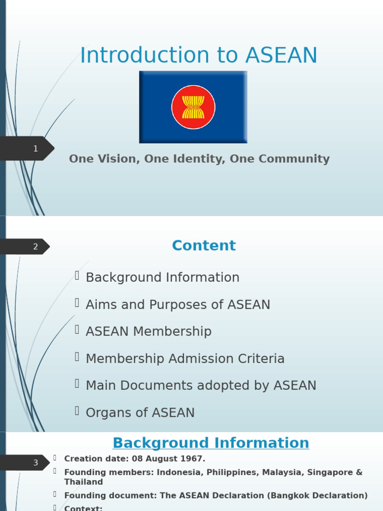 Overview of ASEAN: Structure and Purpose | PDF | Southeast Asia ...