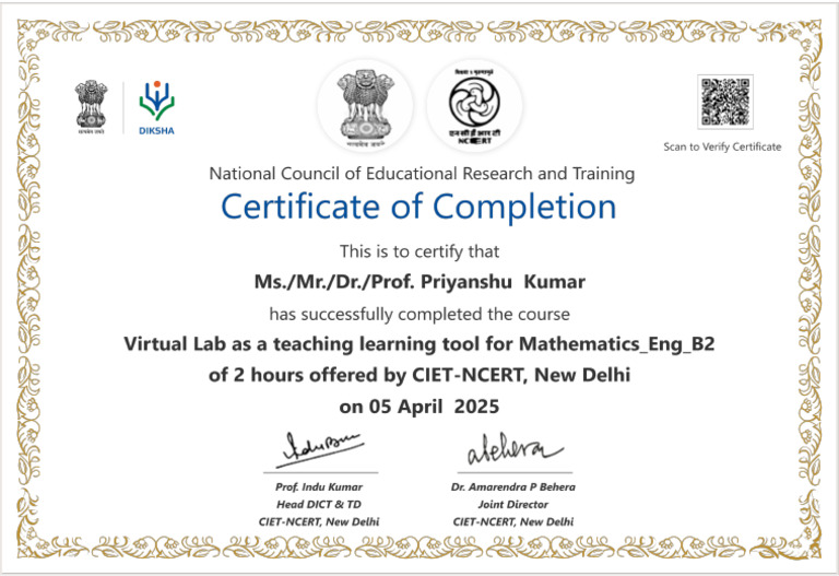 Virtual Lab As A Teaching Learning Tool For Mathematics - Eng - B2 | PDF