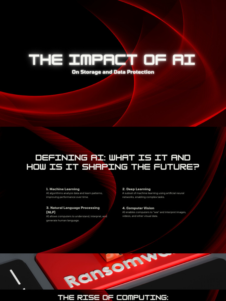 Black and Red Modern Geometric Modern Technology Keynote Presentation ...
