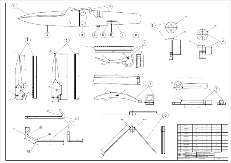 Grass Cutter Parts List and Specs | PDF
