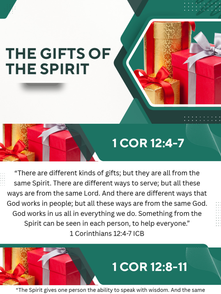 9 Gifts of the Holy Spirit Explained | PDF