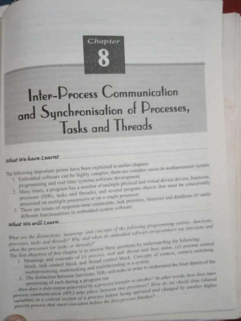 IPC and RTOS Process Synchronization | PDF | System Software ...