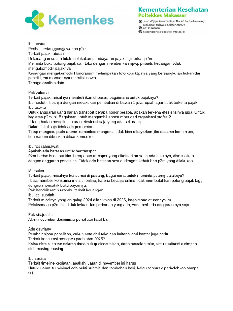 Cakaran Notulen | PDF