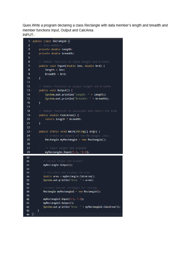 Java Programming Concepts and Examples | PDF