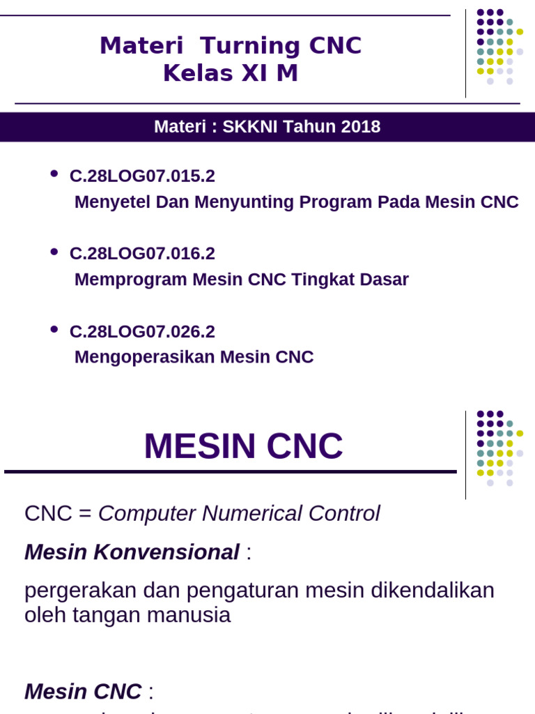 Program Turning CNC untuk Pemula | PDF