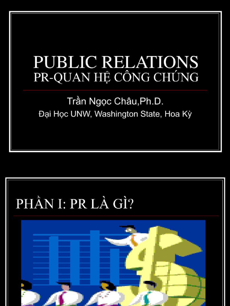 PR - Quan Hệ Công Chúng | PDF
