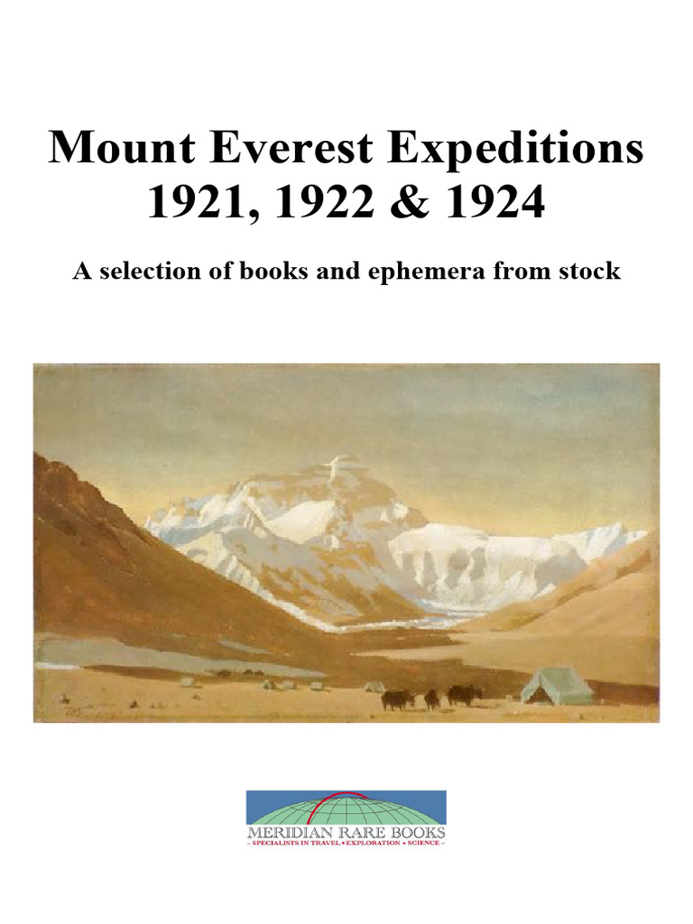 Photo inspiration: 1922 Everest Expedition Highlights Pdf Mount Everest Photo Inspiration