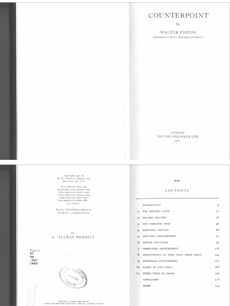 Piston - Counterpoint | PDF
