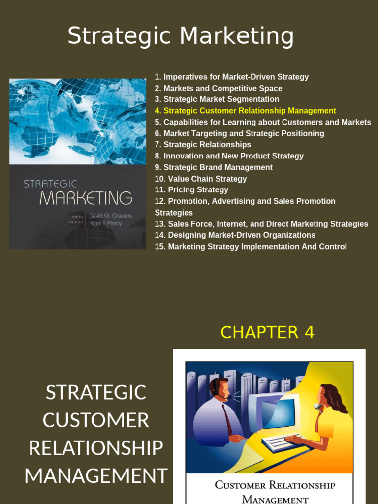 Customer Relationship Management Strategies | PDF | Customer ...