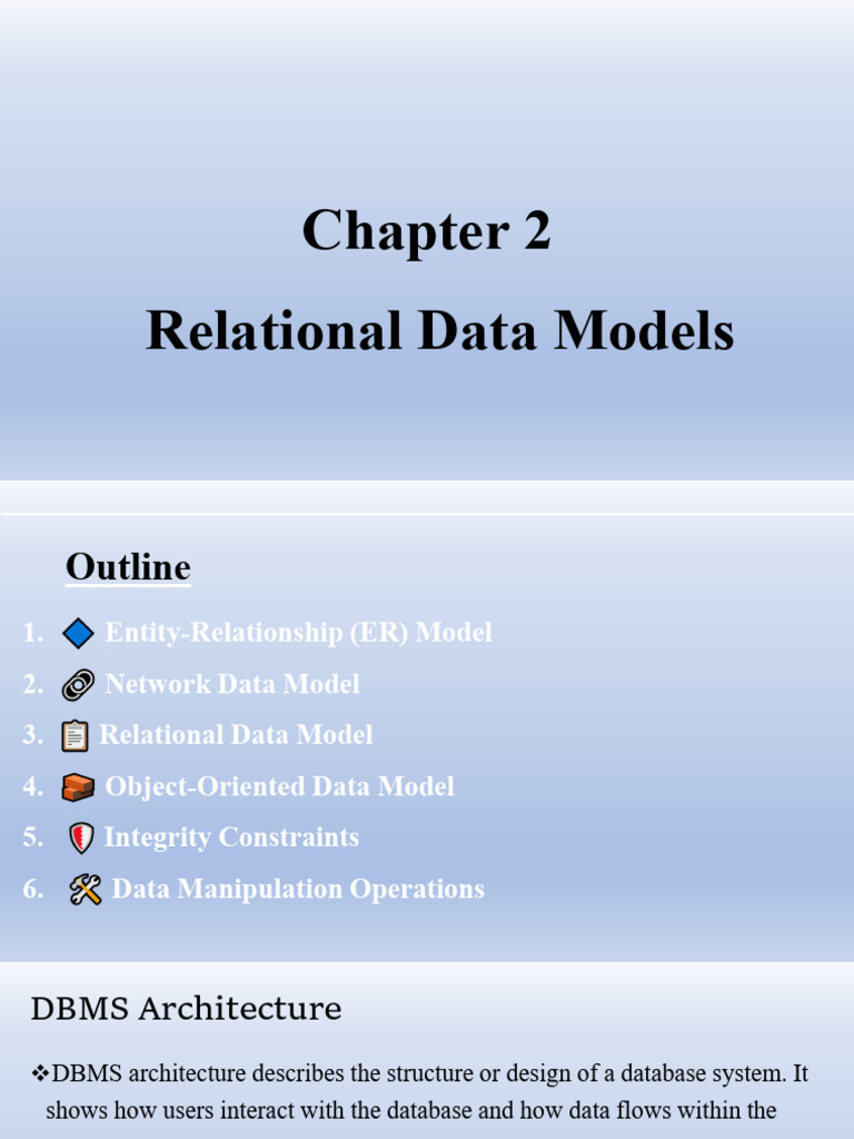 Understanding DBMS Architecture and Models | PDF | Relational Model ...