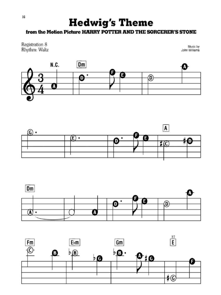 Hedwig's Theme EZ | PDF