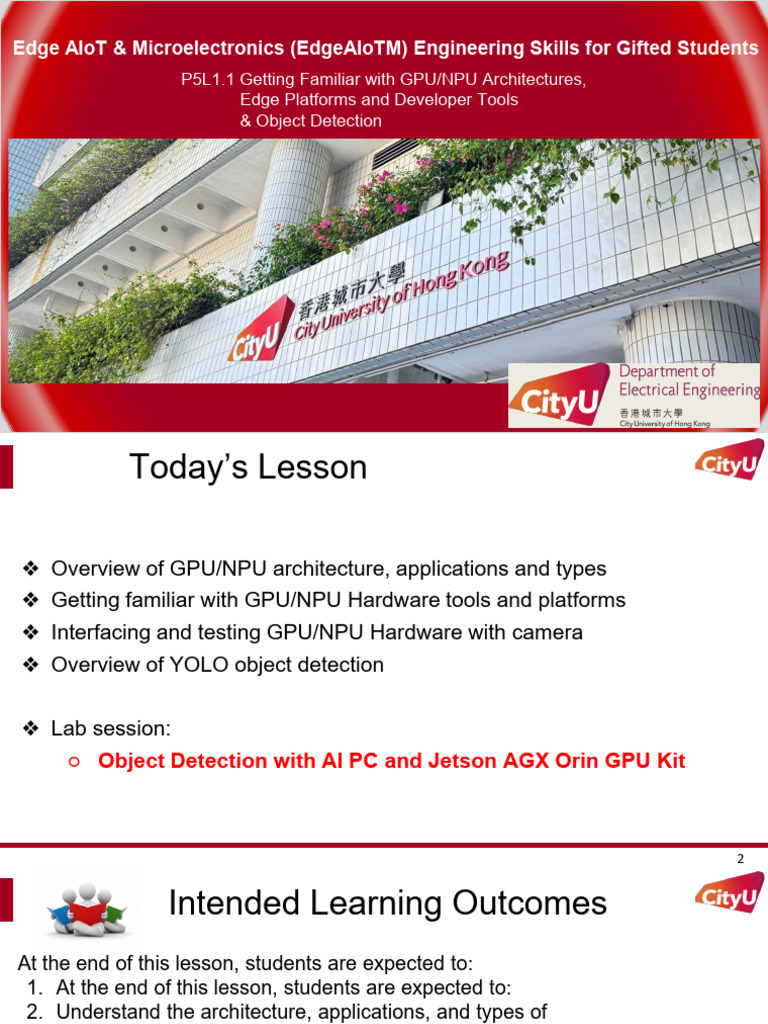GPU/NPU Architecture for Edge AI | PDF | Graphics Processing Unit ...