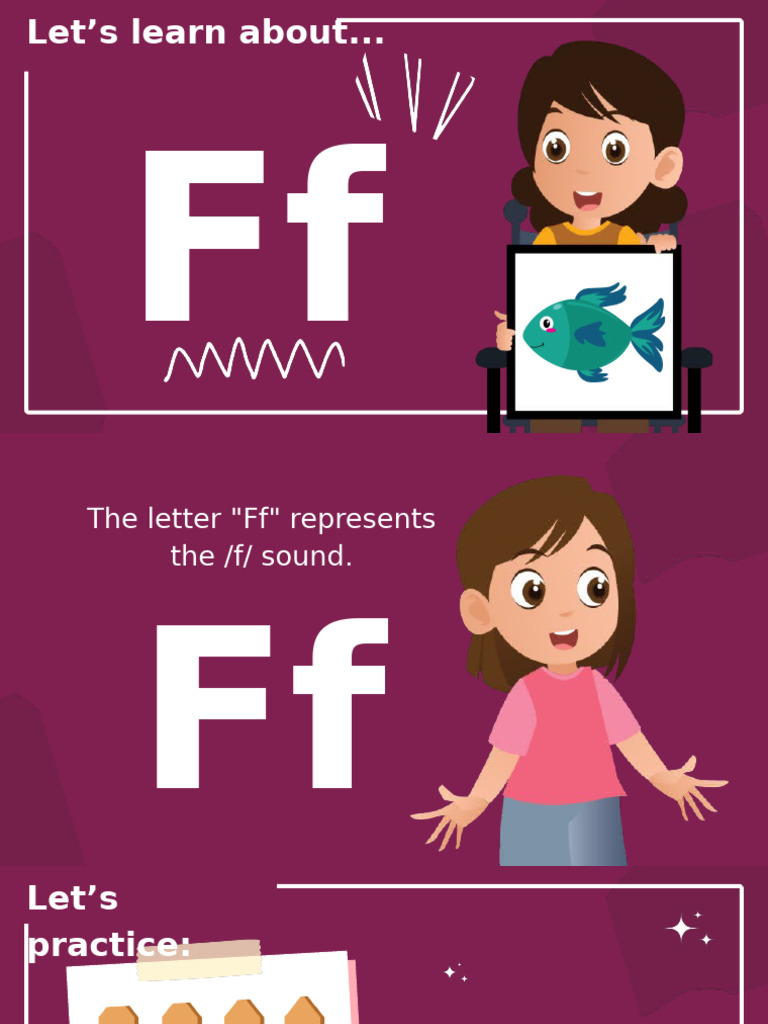 Learn the Letter Ff and Its Sounds | PDF