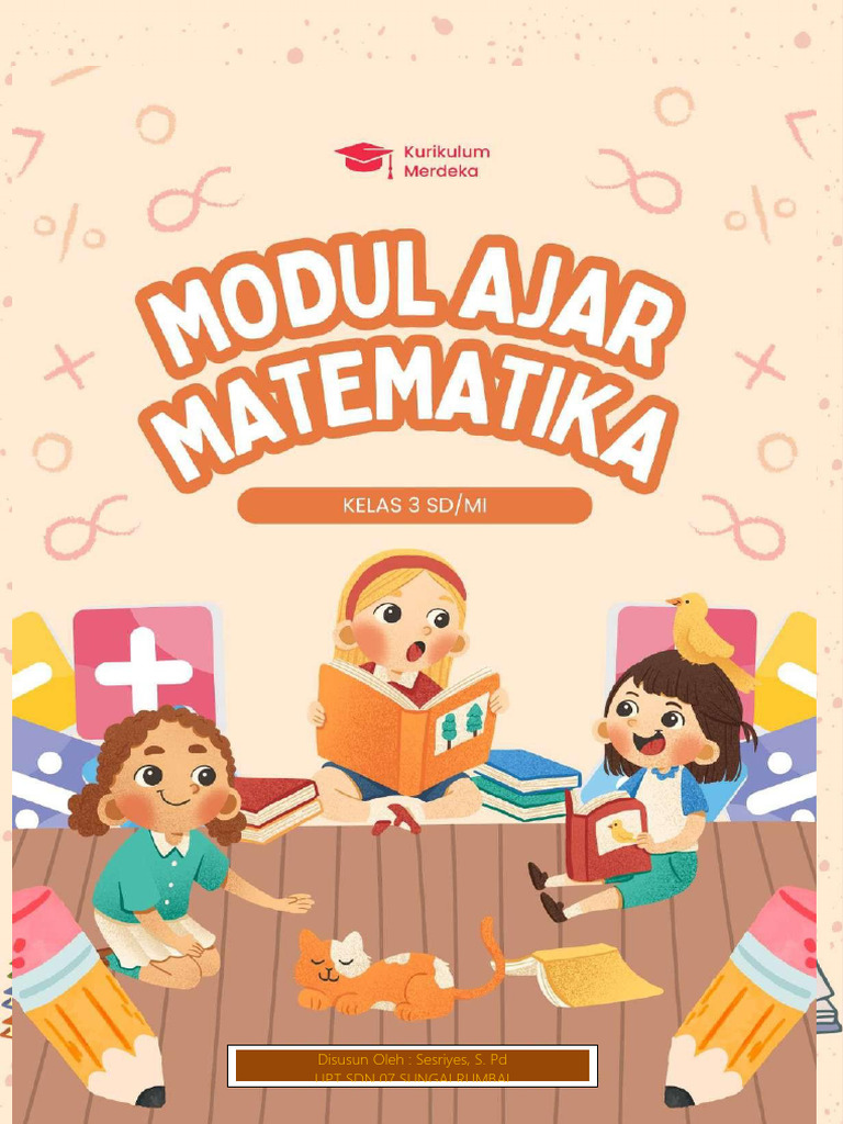 Modul Ajar Matematika Kelas 3 SD 2025 | PDF