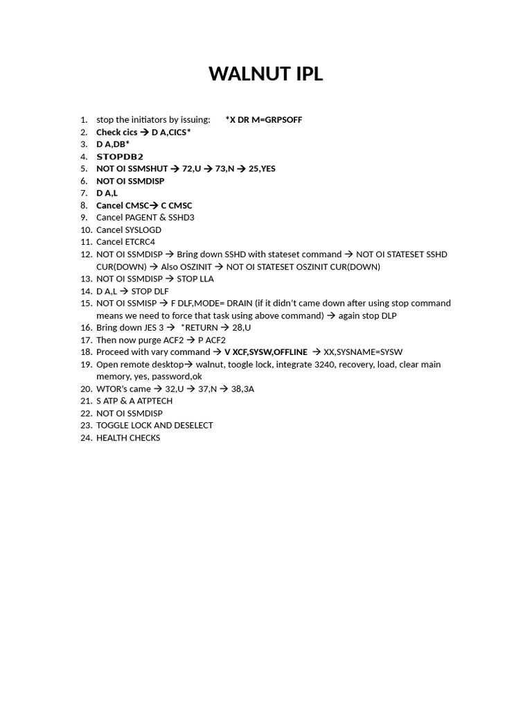 WALNUT IPL Step-by-Step Guide | PDF