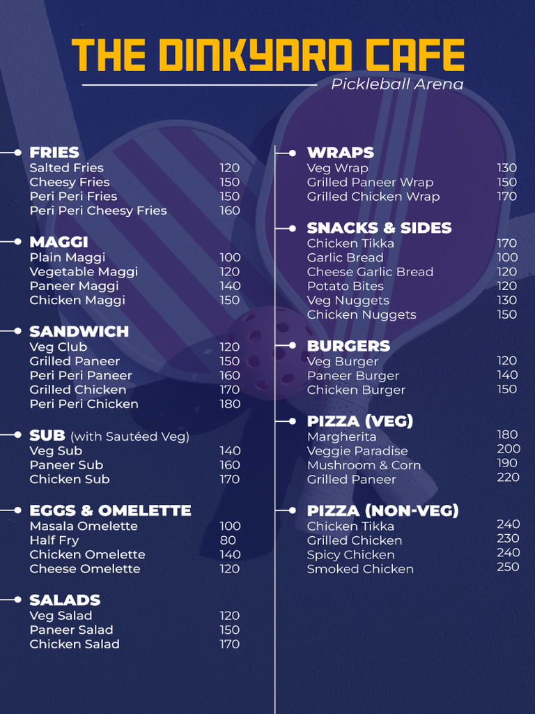 DY Menu | PDF