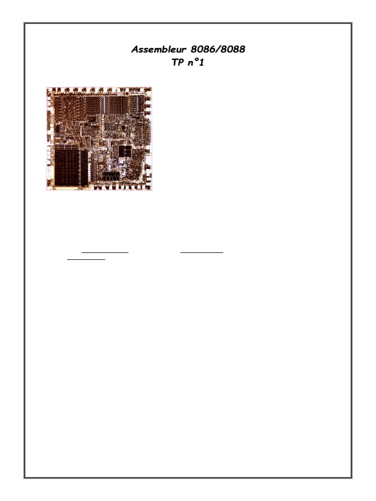 Guide d'utilisation de DEBUG sous Windows | PDF | Programme ...