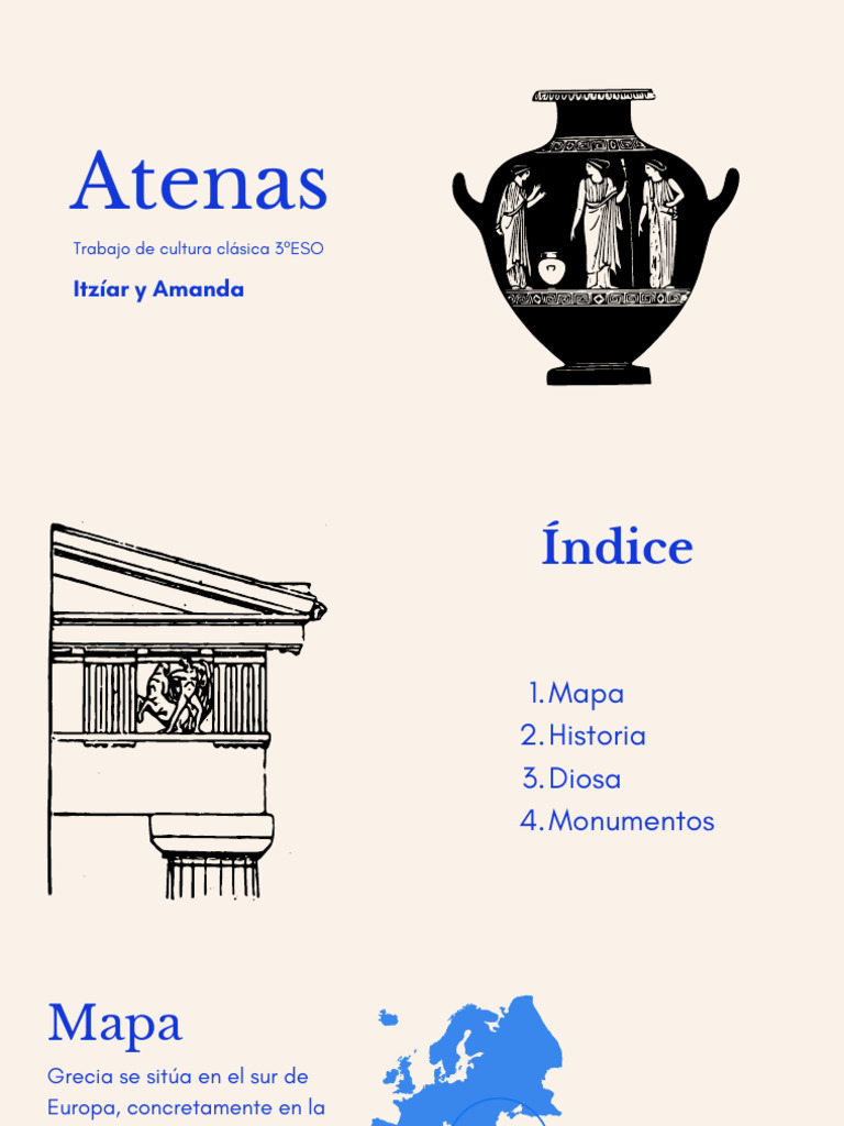 Historia y Monumentos de Atenas | PDF | Atenea | Antiguedad clasica
